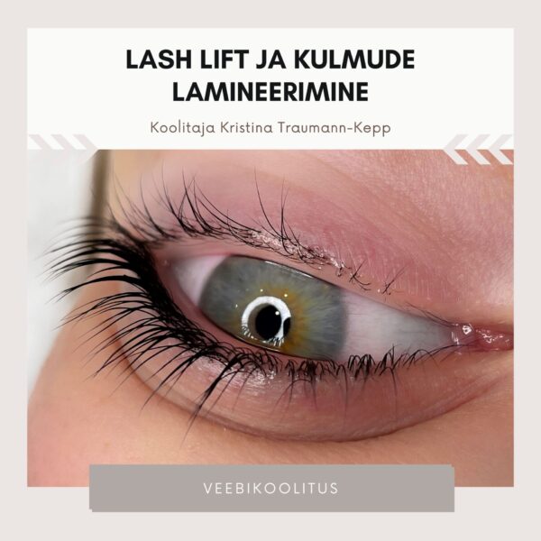 Lash lift koolitus