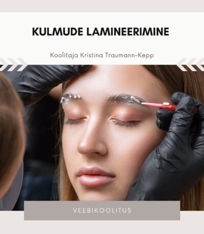 koolitus kulmude lamineerimine