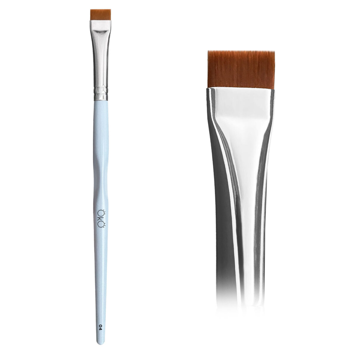 OKO Flat Brush #4 Pintsel