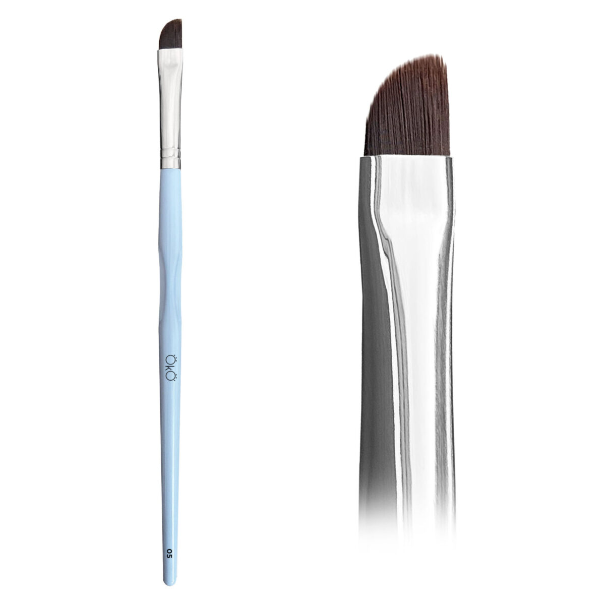 OKO Soft Angled Brush #5 Pintsel