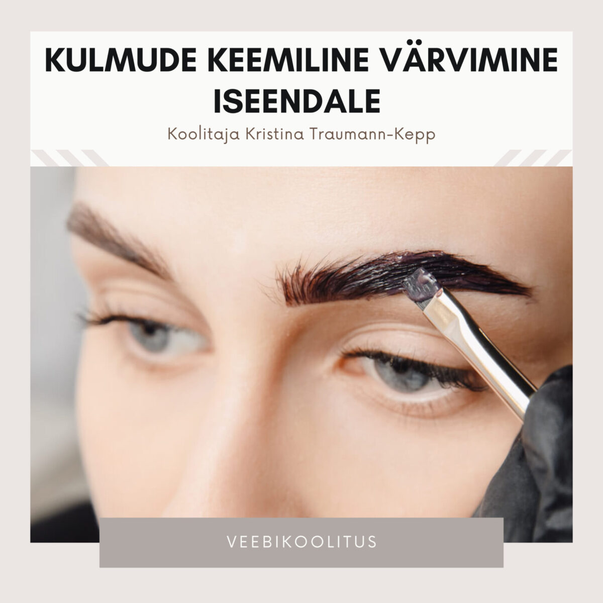 Kulmude keemiline värvimine iseendale