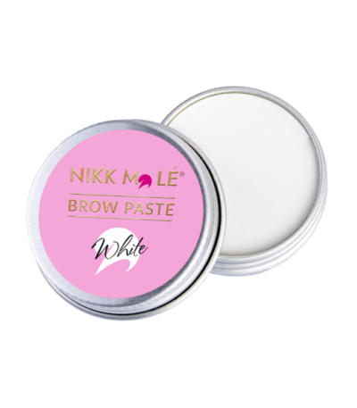 nikk mole brow paste valge