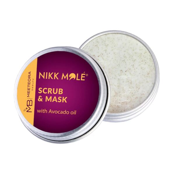 Nikk Mole Scrub & mask with Avocado oil