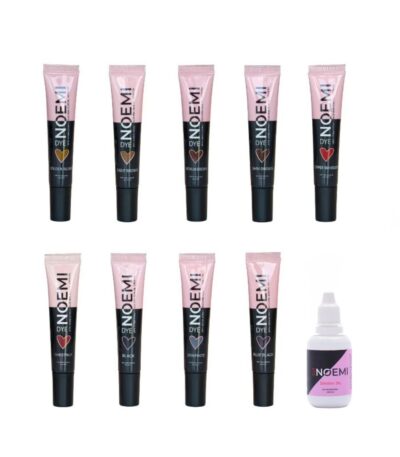 NOEMI Hybrid Dye Ripsme- ja kulmuvärvide Kit