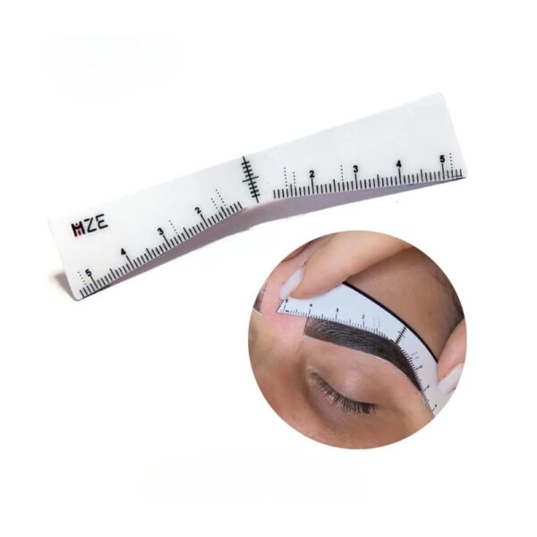 Ruler for eyebrows