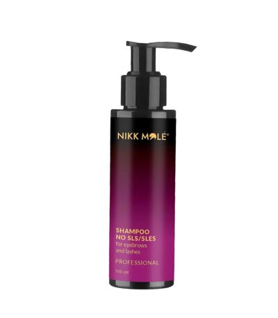 NIKK MOLE Shampoo NO SLS/SLES for eyelashes and eyebrows