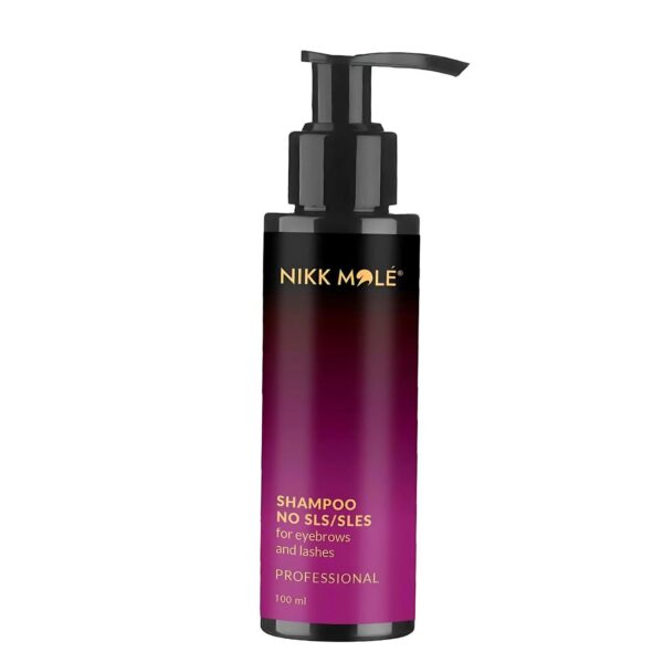 NIKK MOLE Shampoo NO SLS/SLES for eyelashes and eyebrows