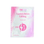 PINK FLASH Lash and Brow Lift Step 1