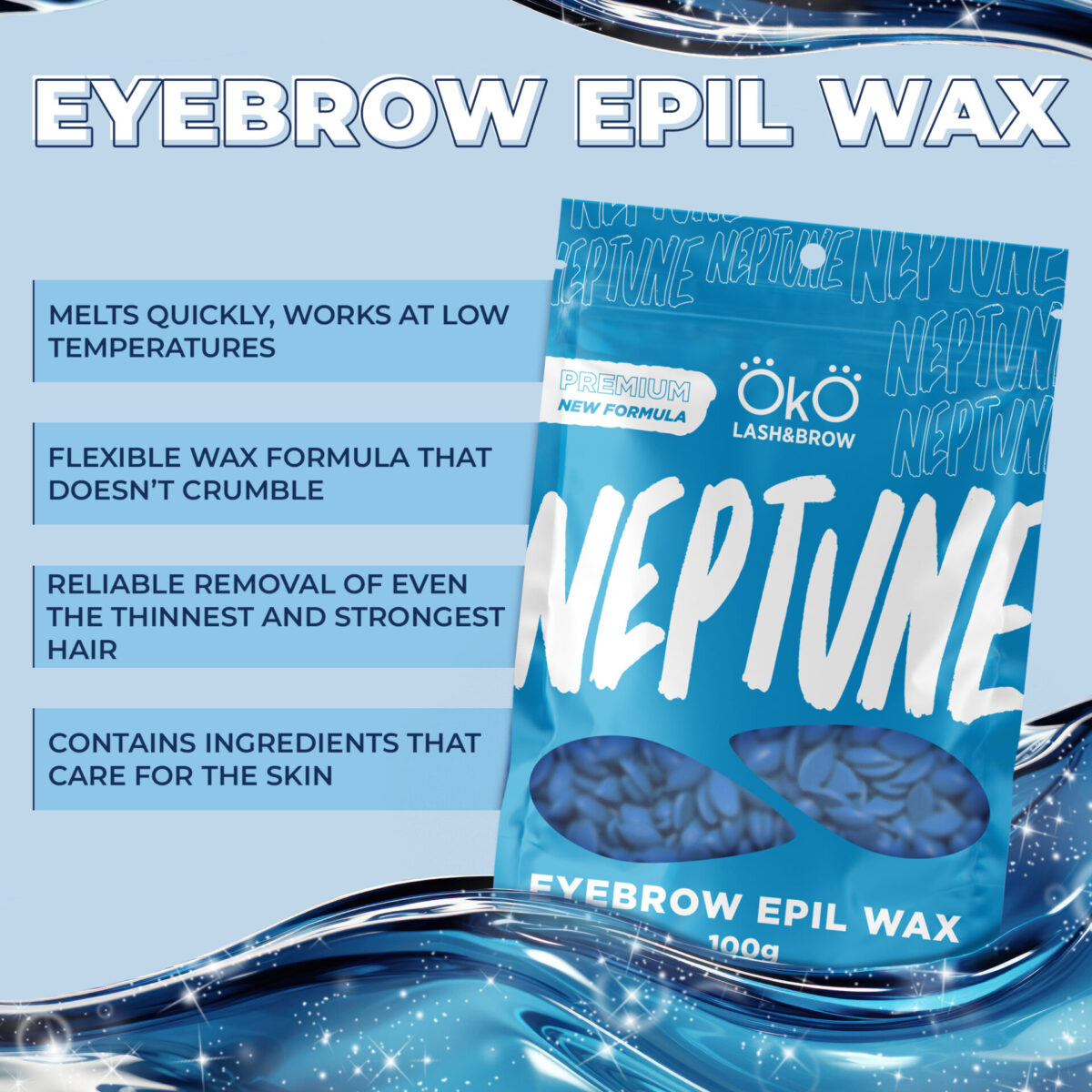 OKO Eyebrow Epil Wax Neptune 100 g