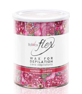 ITALWAX Raspberry Flex Wax Tin 800ml