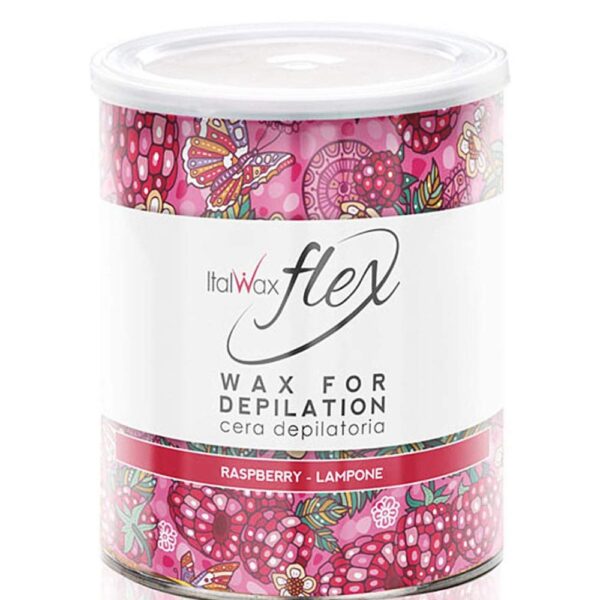 ITALWAX Raspberry Flex Wax Tin 800ml