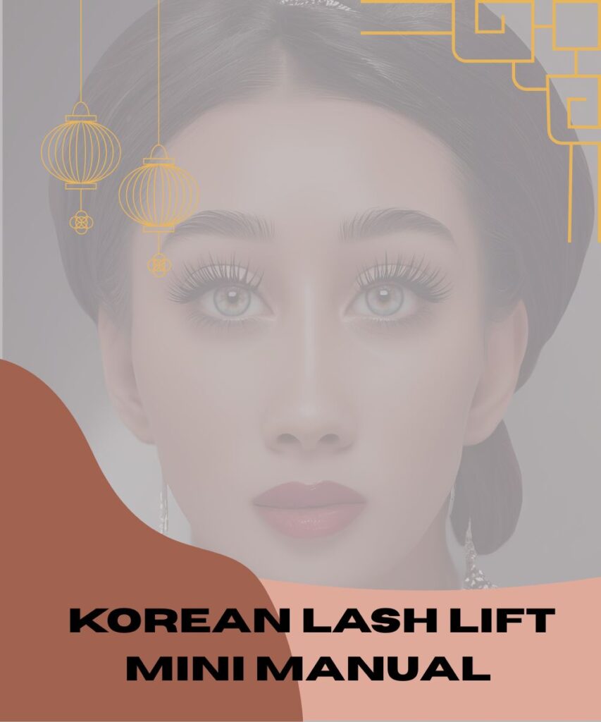 Korean lash lift mini manual