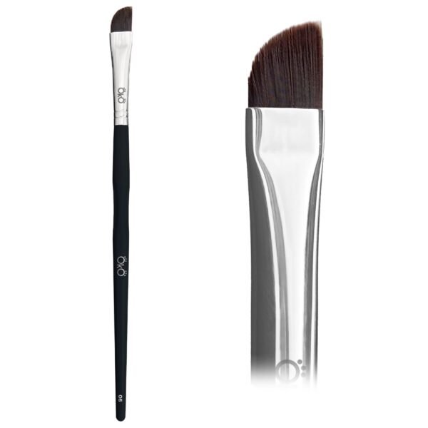 Soft Large Angled Brush OKO #6 BLACK EDITION