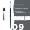Brush OKO #9 BLACK EDITION