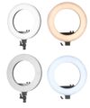 ACTIVE <h3 data-start="85" data-end="149"><strong data-start="89" data-end="149">Professional LED Ring Light 48W – Täiuslik valgus pildistamiseks ja meigiks</strong></h3> <p data-start="151" data-end="478">LED-ringlamp on ideaalne töövahend protseduurideks, fotograafiaks, detailsete objektide pildistamiseks ja makrofotoks. Selle ühtlane ja pehme valgus muudab selle asendamatuks abiliseks meigikunstnikele, ilutegijatele ning sisuloojatele. Lamp tagab loomuliku värviedastuse ja pika tööea, mis on oluline professionaalse tulemuse saavutamiseks.</p> <p data-start="480" data-end="720">Stabiilsele metallist statiivile kinnitamine on lihtne ja mugav, võimaldades seadistada valguse täpselt soovitud nurga alla. Ringikujuline valgus hajutab varjud ja valgustab objekti ühtlaselt igast küljest – eraldi valgusallikaid pole vaja.</p> <h3 data-start="727" data-end="755"><strong data-start="731" data-end="753">Tehnilised andmed:</strong></h3> <ul data-start="756" data-end="985"> <li data-start="756" data-end="777"> <p data-start="758" data-end="777">Võimsus: <strong data-start="767" data-end="775">48 W</strong></p> </li> <li data-start="778" data-end="810"> <p data-start="780" data-end="810">Värvitemperatuur: <strong data-start="798" data-end="808">5500 K</strong></p> </li> <li data-start="811" data-end="843"> <p data-start="813" data-end="843">Valgustugevuse reguleerimine</p> </li> <li data-start="844" data-end="880"> <p data-start="846" data-end="880">Valguse värvitooni reguleerimine</p> </li> <li data-start="881" data-end="901"> <p data-start="883" data-end="901">Telefonikinnitus</p> </li> <li data-start="902" data-end="923"> <p data-start="904" data-end="923">Läbimõõt: <strong data-start="914" data-end="921">18"</strong></p> </li> <li data-start="924" data-end="944"> <p data-start="926" data-end="944">Kaal: <strong data-start="932" data-end="942">3.5 kg</strong></p> </li> <li data-start="945" data-end="985"> <p data-start="947" data-end="985">Reguleeritav kinnituskäsi statiivile</p> </li> </ul> <h3 data-start="992" data-end="1013"><strong data-start="996" data-end="1011">Komplektis:</strong></h3> <ul data-start="1014" data-end="1169"> <li data-start="1014" data-end="1042"> <p data-start="1016" data-end="1042">480 LED pirniga ringlamp</p> </li> <li data-start="1043" data-end="1063"> <p data-start="1045" data-end="1063">Telefonikinnitus</p> </li> <li data-start="1064" data-end="1108"> <p data-start="1066" data-end="1108">Reguleeritav statiiv (max kõrgus 185 cm)</p> </li> <li data-start="1109" data-end="1136"> <p data-start="1111" data-end="1136">Lampi kaitsev kandekott</p> </li> <li data-start="1137" data-end="1169"> <p data-start="1139" data-end="1169">Sisseehitatud valgusdiffusor</p> </li> </ul> Pomello
