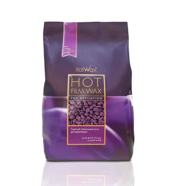 Italwax Plum Hot Film Wax 1 kg