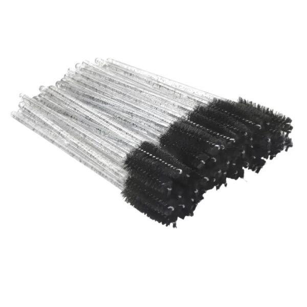 Ripsmeharjad Glitter 100tk Black